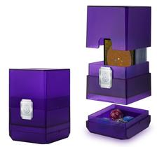 Caixa de cartas de baralho Sooez para MTG com armazenamento de dados para mais de 100 baralhos