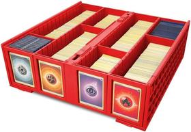Caixa de Cartões BCW Collectible Card Bin Vermelha - Pacote com 4