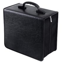 Caixa de CD/DVD Binder Siveit 400 Capacidade de armazenamento em disco preta Caixa de CD/DVD Binder Siveit 400 Capacidade de armazenamento em disco preta