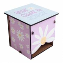 Caixa de chá petit - calmomila lilás