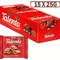 Caixa de Chocolate Mini Talento Avelãs C/15un 25g - Garoto