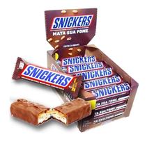 Caixa De Chocolate Snickers - Kit 20 Unidades De 45G