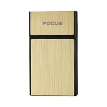 Caixa De Cigarro De Metal Portátil, Capacidade De 20 Peças, Porta-tabaco Fino, Estojo De Bolso,