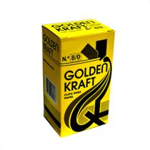 Caixa De Clips N8/0 Para Papel Golden Kraft 500g