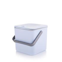 Caixa de compostagem de cozinha Minky Homecare 3,5 L (0,9 gal) azul pastel