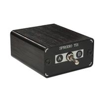 Caixa de comutação de áudio SPRODIO T21 3,5 mm estéreo 2 em 1 saída/1 em 2 saídas Caixa de comutação de áudio SPRODIO T21 3,5 mm estéreo 2 em 1 saída/1 em 2 saídas