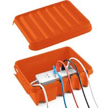 Caixa de conexão à prova de intempéries SockitBox Medium Orange