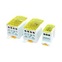 Caixa De Conexão De Bloco Terminal Elétrico De Alta Corrente Para Trilho DIN UKK80A 125A 160A 250A