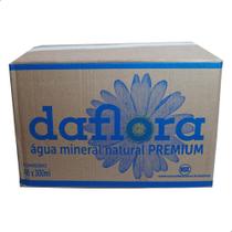 Caixa de Copo Água Mineral Daflora sem gás 300ml Kit com 48 unidades