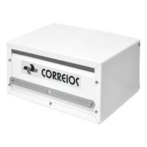 Caixa de Correio Branca Retangular Cartas 20 x 10 x 15 Cm - FP