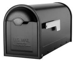 Caixa de correio CAIXAS DE CORREIO ARQUITETÔNICAS Winston Nickel Black Medium