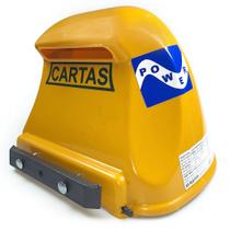 Caixa de Correio Carta Grade Horizontal Portao Basica Cor amarela Caixa de Correio Carta Grade Horizontal Portao Basica Cor amarela