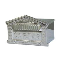 Caixa de Correio Cartas Tijolinho Inox Embutir 15x21x12cm Caixa de Correio Cartas Tijolinho Inox Embutir 15x21x12cm