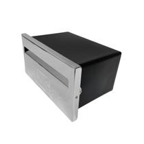 Caixa de Correio Compacta Frente de Inox Cartas Boletos Caixa de Correio Compacta Frente de Inox Cartas Boletos