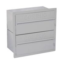 Caixa De Correio Condomínio Com 2 Módulos 15X25X25 Cm Dragão