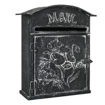 Caixa de correio de parede BIG FORTUNE vintage em metal 31 x 27 x 10 cm Caixa de correio de parede BIG FORTUNE vintage em metal 31 x 27 x 10 cm