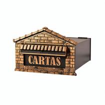 Caixa De Correio Embutir Colonial 07 - Fercar Caixa De Correio Embutir Colonial 07 - Fercar