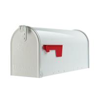 Caixa de correio Gibraltar E1100WAM Elite Post-Mount Medium White Steel