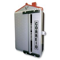 Caixa De Correio Grande Correspondência Carta Portão Prata Caixa De Correio Grande Correspondência Carta Portão Prata