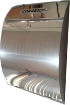 Caixa de correio inox arqueada