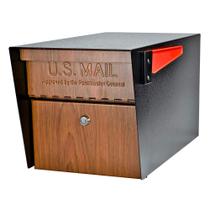 Caixa de correio Mail Boss 7510 Locking Wood Grain Steel