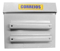 Caixa De Correio Metal Para Grade Carta E Revista Pequena