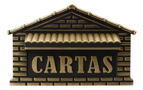 Caixa de Correio Modelo Universal Tijolinho Correspondência Casa Fundo Muro e Grade de Portão Caixa de Correio Modelo Universal Tijolinho Correspondência Casa Fundo Muro e Grade de Portão