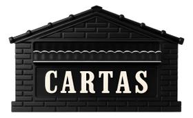 Caixa de Correio Modelo Universal Tijolinho Correspondência Casa Fundo Muro e Grade de Portão Caixa de Correio Modelo Universal Tijolinho Correspondência Casa Fundo Muro e Grade de Portão