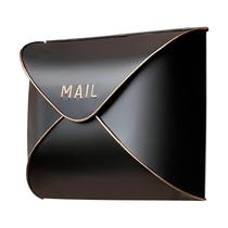 Caixa de correio NACH Wall Mount preta 28x13x22 cm Impermeável Caixa de correio NACH Wall Mount preta 28x13x22 cm Impermeável