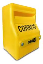 Caixa De Correio Para Portão Plástico Pvc Amarelo Cartas Amarelo Caixa De Correio Para Portão Plástico Pvc Amarelo Cartas Amarelo
