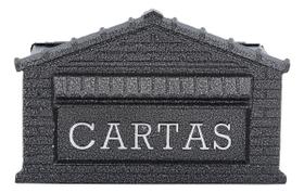 Caixa De Correio Parede Aco Com Cadeado 15x25x15cm Caixa De Correio Parede Aco Com Cadeado 15x25x15cm