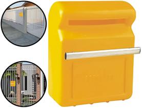 Caixa De Correio Plástica Reforçada Com Haste Em Alumínio Cartas Correspondência Para Grade Portão Muro Caixa De Correio Plástica Reforçada Com Haste Em Alumínio Cartas Correspondência Para Grade Portão Muro