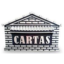Caixa de correio pvc muro, portão, suporte pra grade