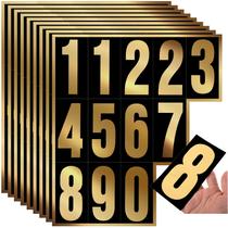 Caixa de correio refletiva de vinil Numbers Tenare, 96 peças, conjunto de 6 cm