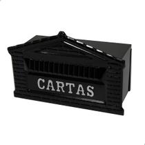 Caixa de Correio Tijolinho Popular 12x25 para Embutir em Muro - Várias Cores