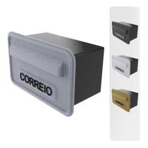 Caixa de Correios Cartas Parede Grade PVC Embutir Resistente