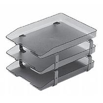 Caixa De Correspondênca Tripla Acrílica Fumê Acrimet Caixa De Correspondênca Tripla Acrílica Fumê Acrimet