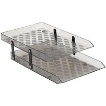 Caixa de correspondência dupla móvel fumê - WALEU