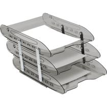 Caixa de Correspondência Tripla Articulada Super X Fume