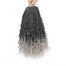 Caixa de crochê Braids FirstcyhHair Goddess 30 cm, 8 pacotes Caixa de crochê Braids FirstcyhHair Goddess 30 cm, 8 pacotes