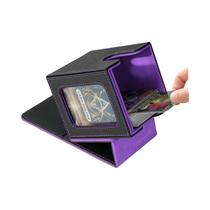 Caixa De Deck MTG Commander Para 100 Cartas Com 2 Divisórias, Estojo De Armazenamento Magnético Em