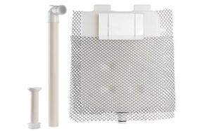 Caixa de descarga acabamento elegance branco montana - Montana Hydro