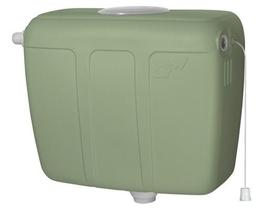 Caixa De Descarga Externa C-4 Cipla C/ Cordinha Verde Malva Caixa De Descarga Externa C-4 Cipla C/ Cordinha Verde Malva