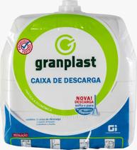 Caixa De Descarga Externa Sem Engate Branca 9 Litros Granplast Caixa De Descarga Externa Sem Engate Branca 9 Litros Granplast