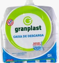Caixa De Descarga Externa Sem Engate Cinza Claro 9L Granplast Caixa De Descarga Externa Sem Engate Cinza Claro 9L Granplast