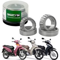 Caixa de direção cônico com rolamentos smartfox honda biz 100 110 125 pcx 150 pop 100 110i Caixa de direção cônico com rolamentos smartfox honda biz 100 110 125 pcx 150 pop 100 110i