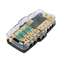 Caixa De Distribuição De Áudio Para Moto 24V 12V Com Fusíveis 30A 60A - Bloco De Distribuição DC Caixa De Distribuição De Áudio Para Moto 24V 12V Com Fusíveis 30A 60A - Bloco De Distribuição DC