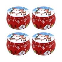 Caixa De Doces De Natal Para Crianças, Chocolates, Velas Aromáticas, Ornamentos DIY, Decoração De