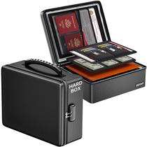 Caixa de documentos à prova de fogo ENGPOW com fechadura resistente à água