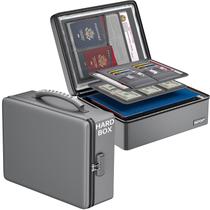 Caixa de documentos à prova de fogo ENGPOW Hard Case File 15,35 x 11,8 x 5,5 polegadas